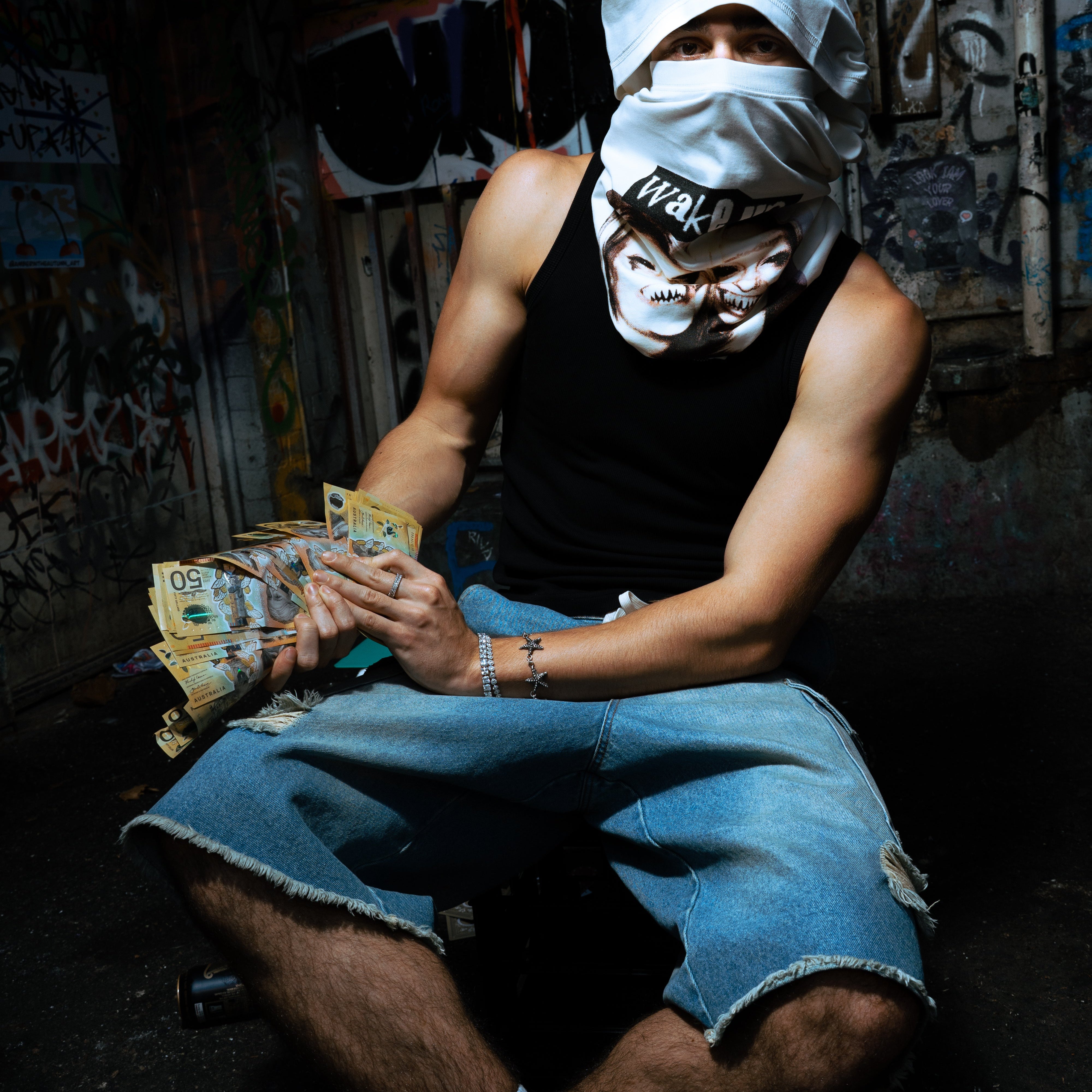 BAGGY AHH - BLUE DENIM SHORTS