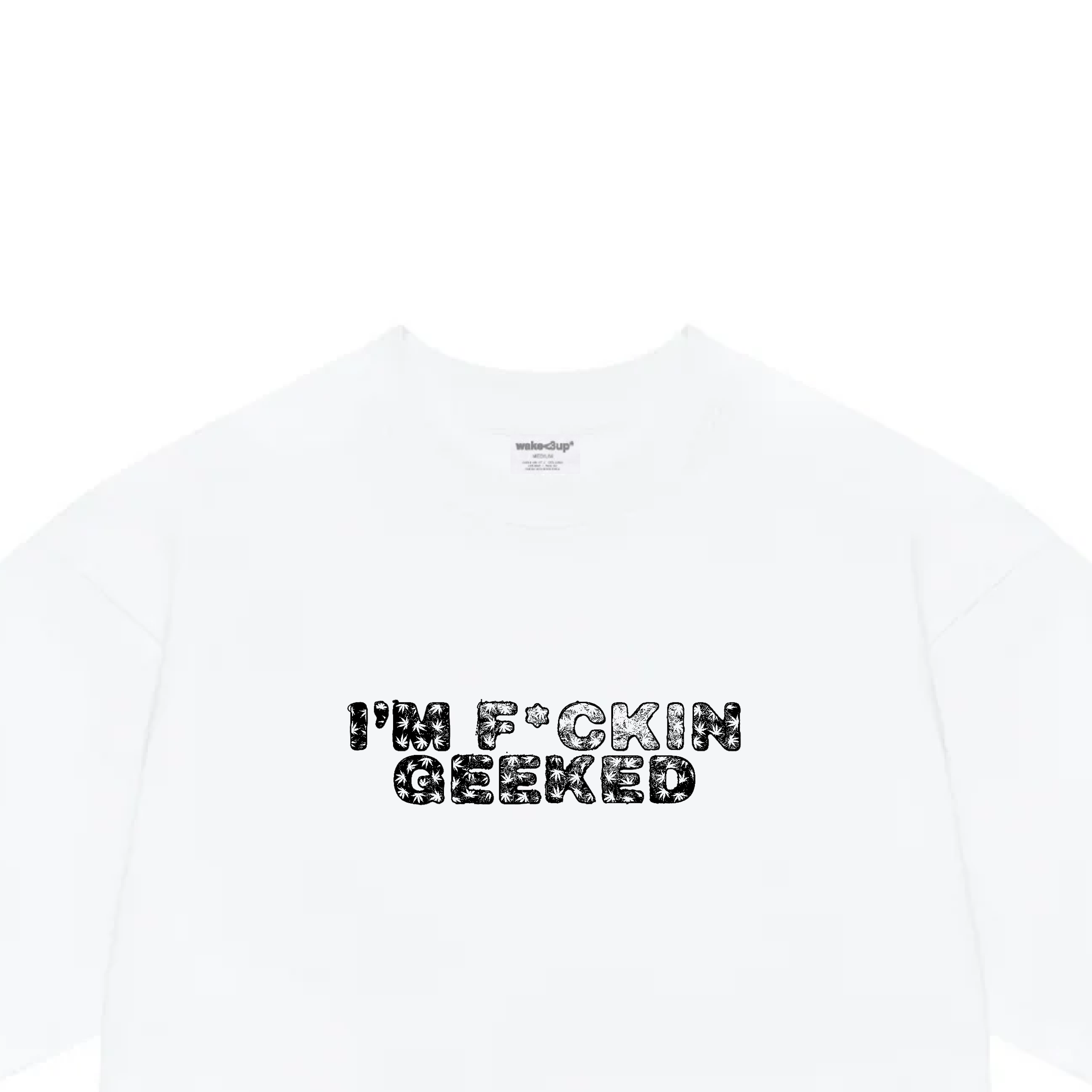 GEEKED - WHITE TEE