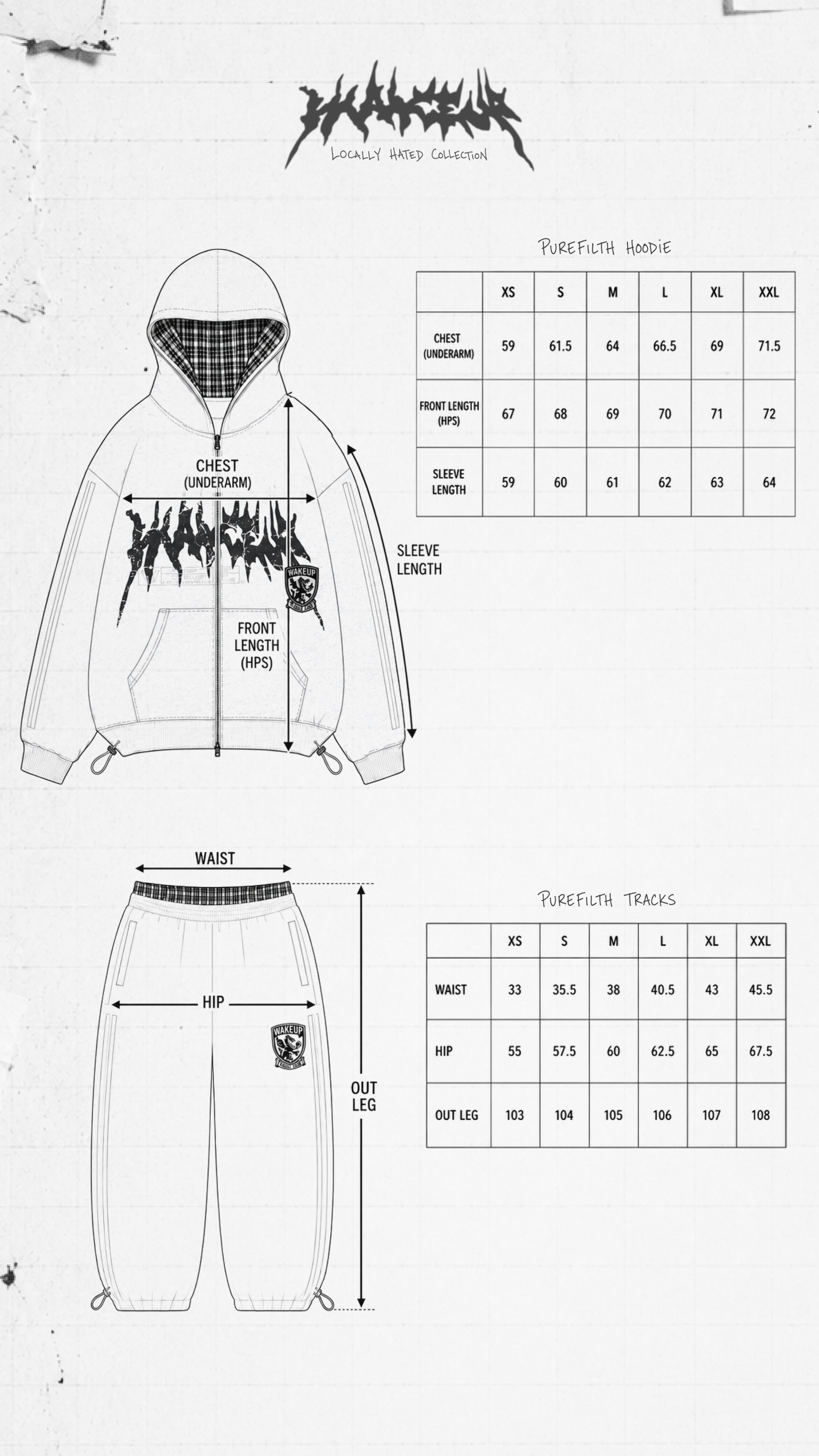 PUREFILTH TRACKSUIT - HOODIE