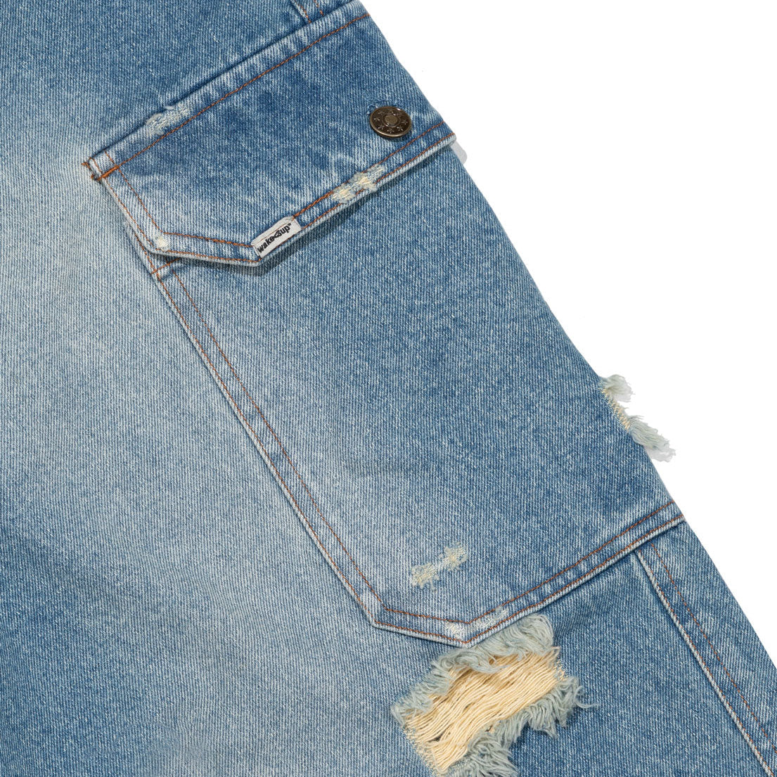 BAGGY AHH - BLUE DENIM SHORTS